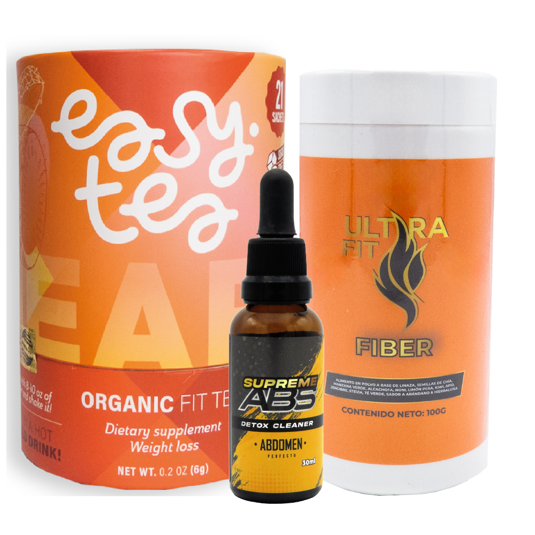 EASY TEA PIÑA + DRAINER ABS + FIBRA ULTRA FIT