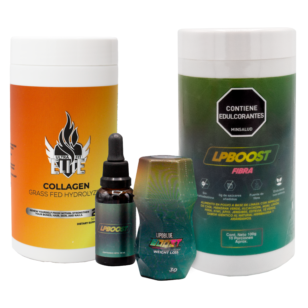 Boost + Drenador + Fibra + Colágeno Ultra Fit Elite