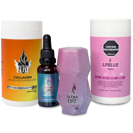 Ultralipo + Drenador + Fibra + Colageno Ultra Fit Elite