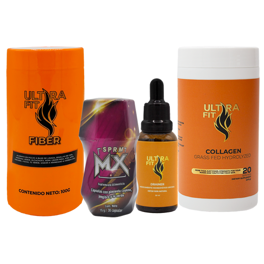 Supreme Mx + Drenador + Fibra + Colageno Ultra Fit